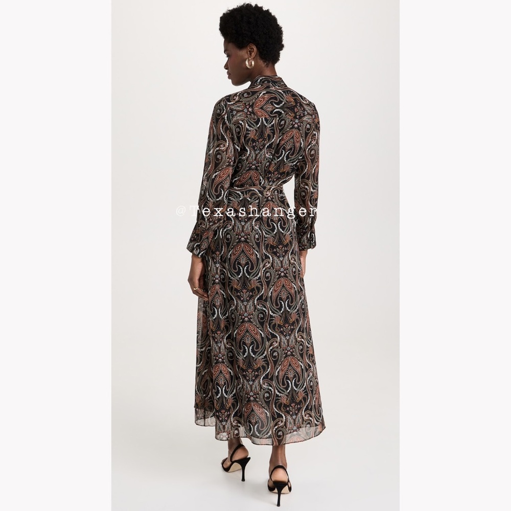 NWT MISA LA Ines Dress S Small Spartina Paisley - Picture 5 of 12